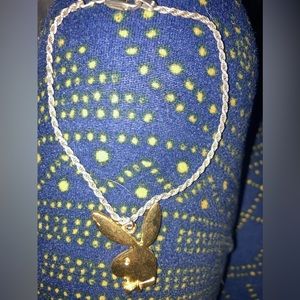 Néw 925 silver playboy bunny bracelet